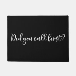 Felpudo Bienvenida Puerta Mat ¿Llamaste primero?
