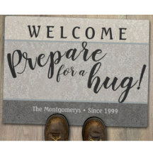 Bienvenida Rústica Personalizada "Prepararse Para
