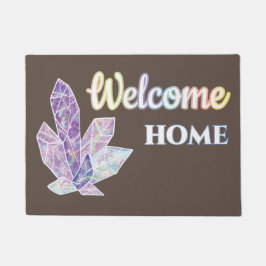 Felpudo Bienvenido a CASA mi Diamante