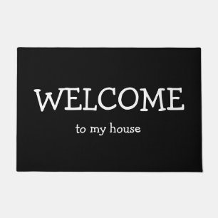 Felpudo Bienvenido a mi casa Doormat