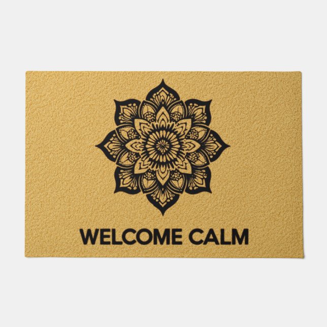 Felpudo Bienvenido Calma (Anverso)
