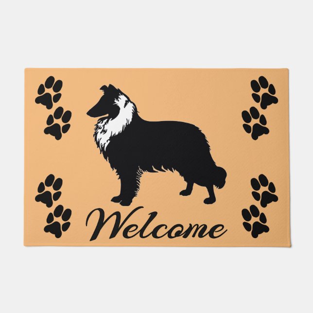 Felpudo Bienvenido Collie / Sheltie (Anverso)
