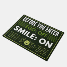 Bienvenido con encanto natural - mensaje positivo