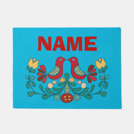 Felpudo Bienvenido Mat, bienvenidas. Añadir nombre Doormat