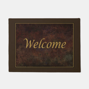Felpudo Bienvenido Mat de puerta de 18" x 24"