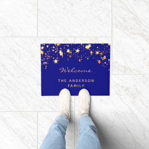 Felpudo Bienvenido nombre de la familia de las estrellas d