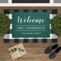 Bienvenido Nombre de la familia Verde Esmeralda Di