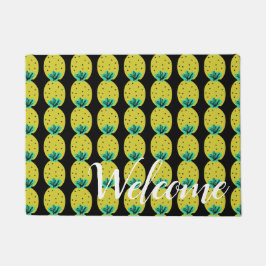 Felpudo Bienvenido Piña Doodles Personalizado