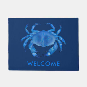 Felpudo Bienvenidos a Blue Crab Beach House