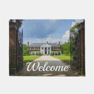 Felpudo Bienvenidos A Doormat De Bienvenida De Boone Hall