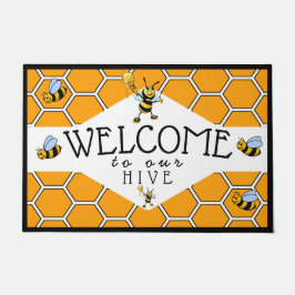 Felpudo Bienvenidos A Guay A Nuestra Bee Hive