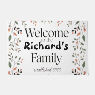 Felpudo Bienvenidos a la casa del Richard