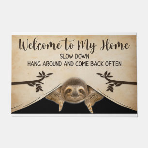 Felpudo Bienvenidos A Mi Casa, Apaguen La Cabeza Y Vengan.