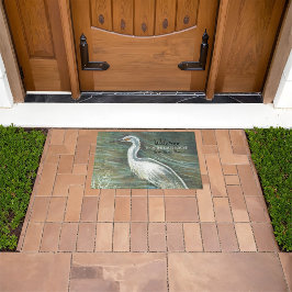 Felpudo Bienvenidos A Nuestra Casa De Playa Arte De Shoreb