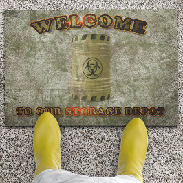 Felpudo Bienvenidos A Nuestro Depósito De Almacenamiento