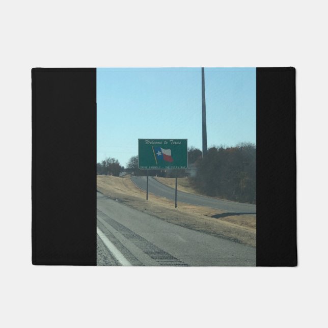 Felpudo Bienvenidos a Texas Doormat (Anverso)