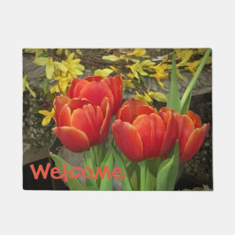 Felpudo Bienvenidos a Tulip