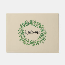 Felpudo Bienvenidos a Wreath Painting Farmhouse