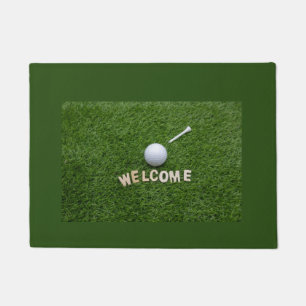 Felpudo Bienvenidos al campo de golf