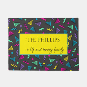 Felpudo Bienvenidos al Hip and Trendy Style 80