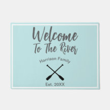 Bienvenidos Al Nombre De La Familia River personal