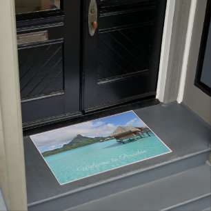 Felpudo Bienvenidos al Paraíso Bora Bora