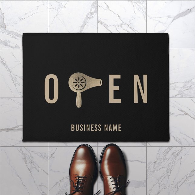Felpudo Bienvenidos al Salón del Pelo del Bar Seco del Vap (Subido por el creador)