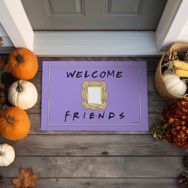 Felpudo Bienvenidos AMIGOS™ serie de TV (Door mat on simulated porch)