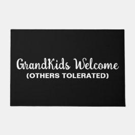 Felpudo Bienvenidos los nietos, tolerados los demás