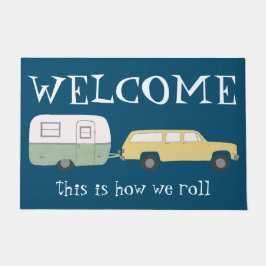 Felpudo BIENVENIDOS Personalizar de Motohome para el Campe