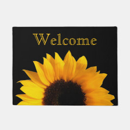 Felpudo Big Sunflower Welcome Door Mat