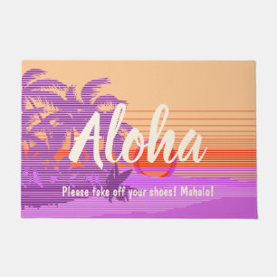 Felpudo Big Sunset Stripe Hawaii Surfers Aloha