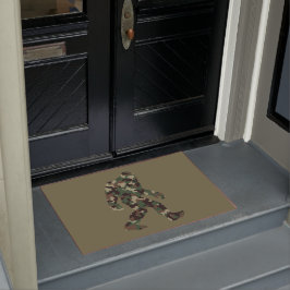 Felpudo Bigfoot Sasquatch Camo