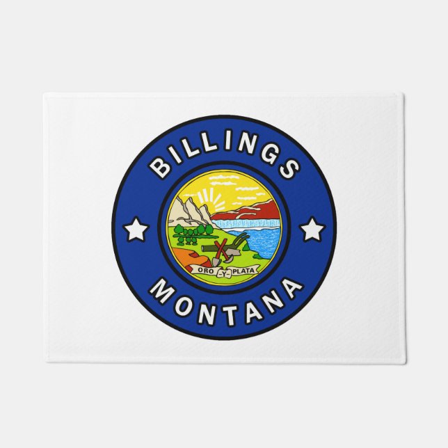 Felpudo Billings Montana (Anverso)