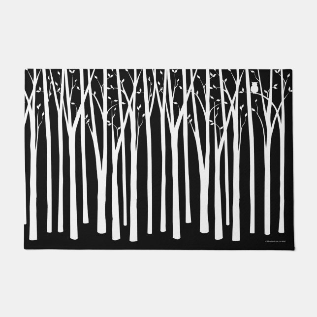 Felpudo Birch Tree Door Mat (Anverso)