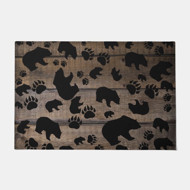 Felpudo Black Bear Black Bear Papers (Anverso)