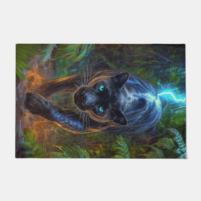 Felpudo Black Panther (Anverso)