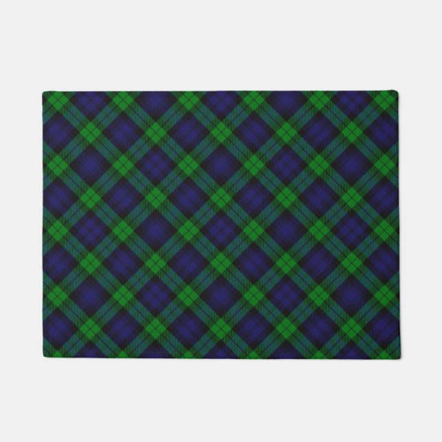 Felpudo Black Watch Campbell Tartan (Anverso)