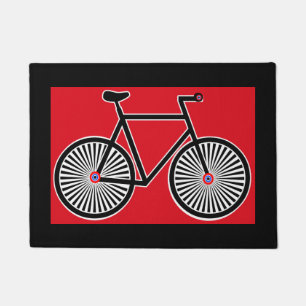 Felpudo Blanco clásica Bell de la bicicleta