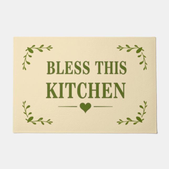 Felpudo Bless This Kitchen (Anverso)