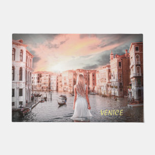 Felpudo Blondie En La Venecia Romántica