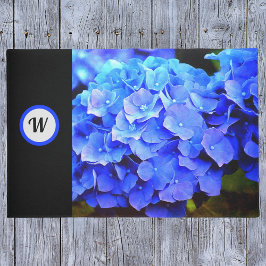 Felpudo Blue Hydrangeas Personalizada Door Mat