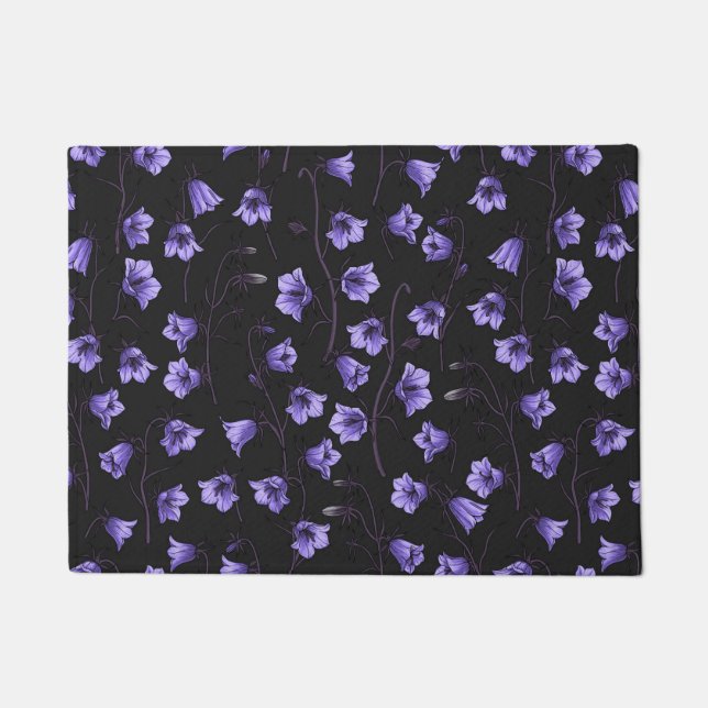 Felpudo Bluebells, Harebells, Bellflowers (Anverso)