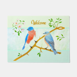 Felpudo Bluebirds Doormat