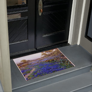 Felpudo Bluebonnets en Crepúsculo