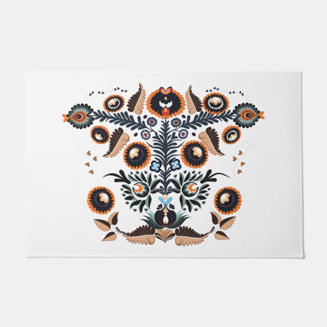 Felpudo Boho Hippy (Anverso)