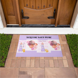 Felpudo Boho Viaja a Door Mat