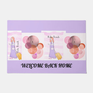 Felpudo Boho Viaja a Door Mat