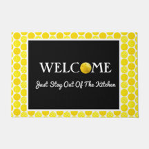 Bolas de bolas amarillas, aléjate de la cocina