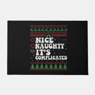 Felpudo Bonito regalo de Navidad divertido y complicado